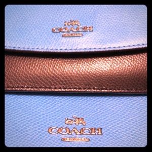 Coach purse and matching wallet